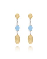 Orecchini Nanis Donna Dancing Azure in Oro giallo Acquamarina 0.73 Ct OS4-597 - OS4-597